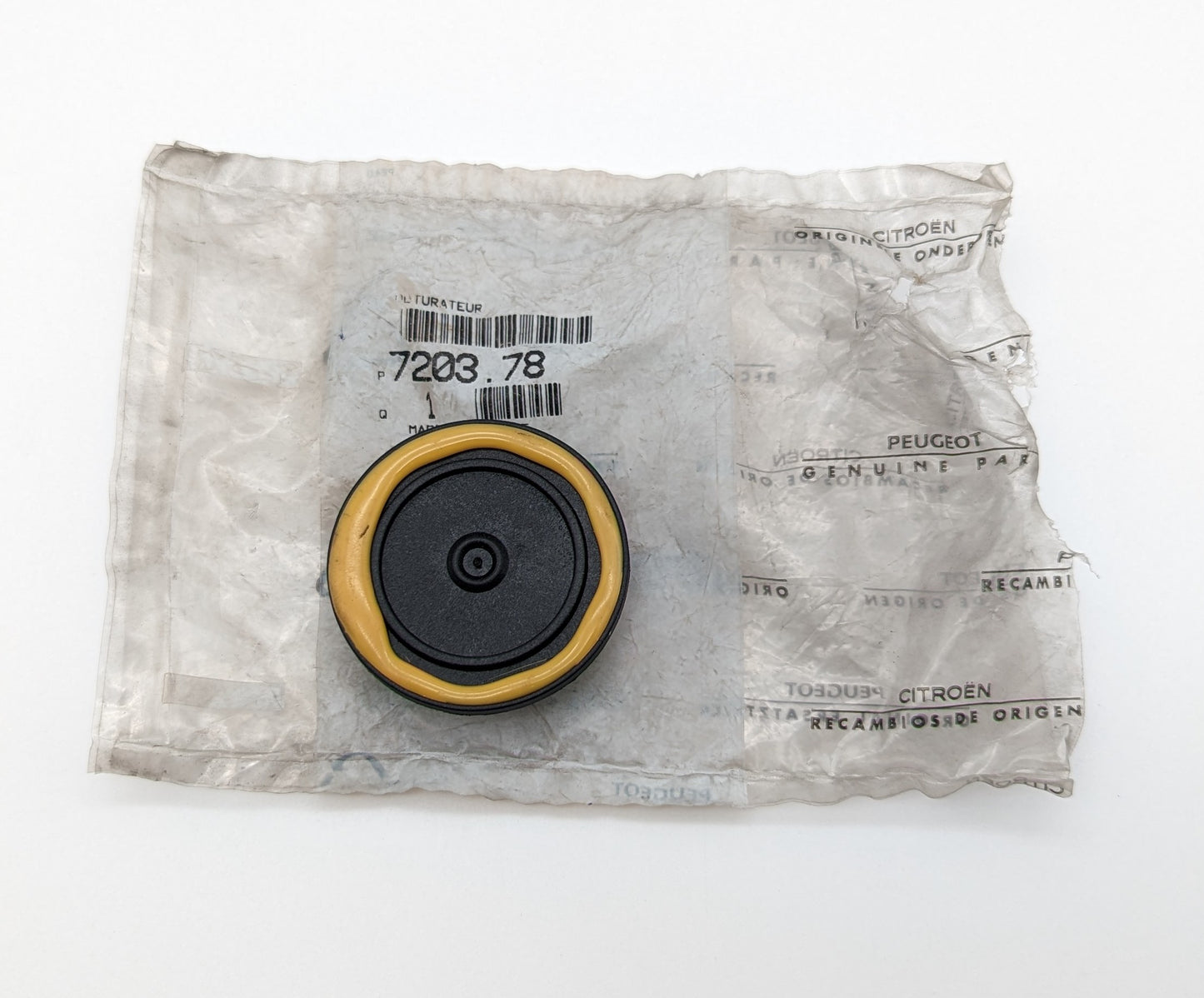 Citroen AX Body Plug/ Blanking Cap, 7203.78, 720378, 7203 78