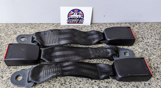 Citroen AX Rear Seat Belt Buckles