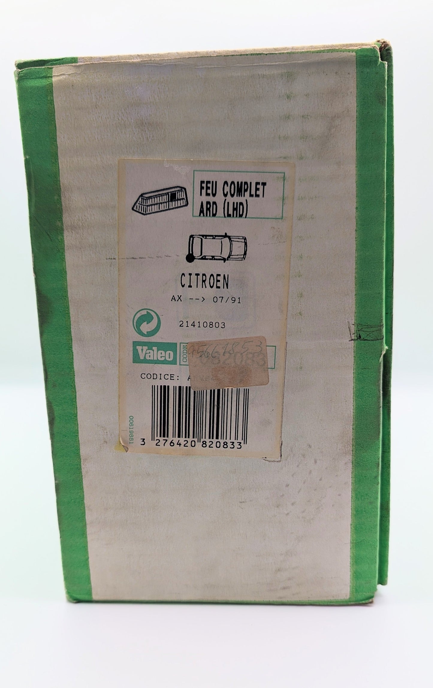 (Left Hand Drive) Valeo Citroen AX Passenger Brake Light Cluster With Holder Exterior