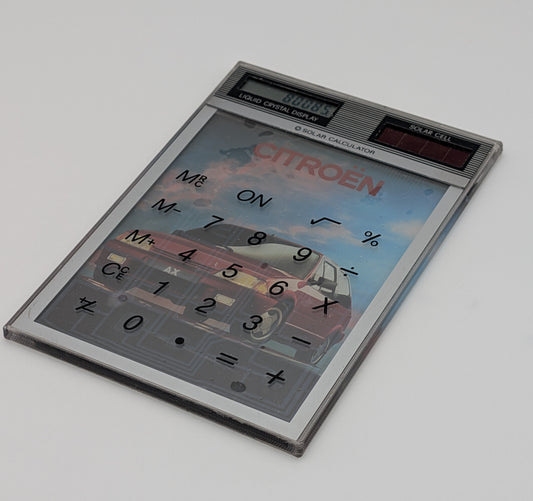 Citroen AX Solar Calculator