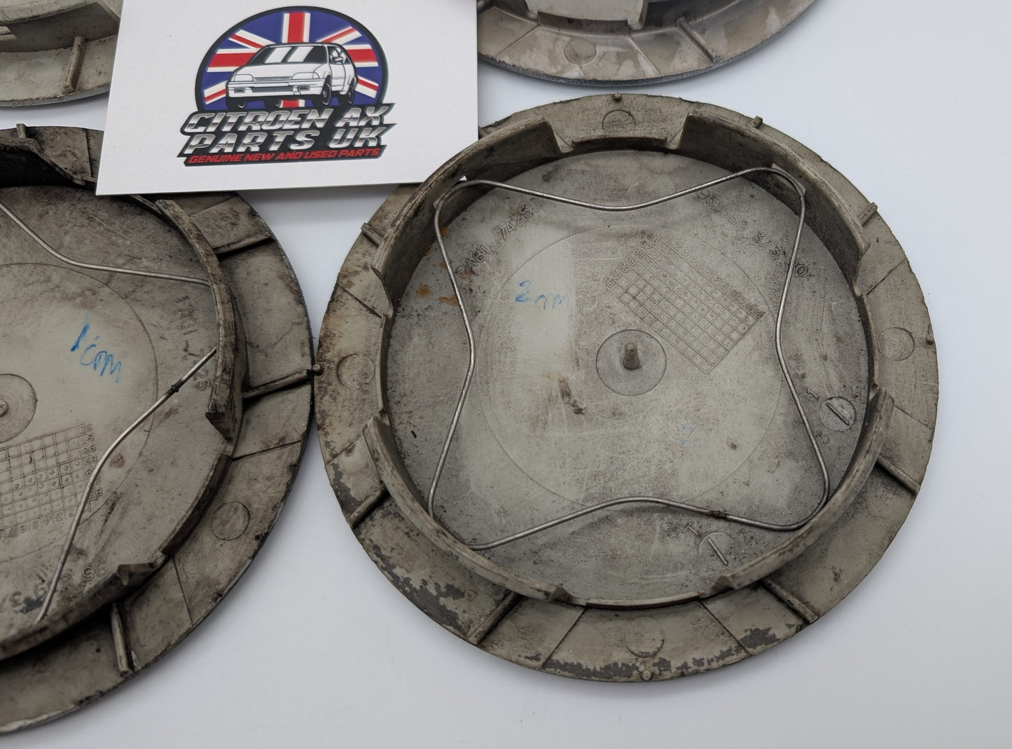 Citroen AX GT Center Caps Complete Set