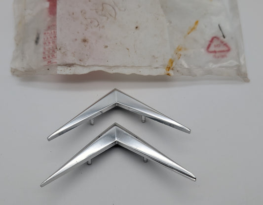 MK2 Citroen AX Bonnet Emblem Badge, 7810.87, 7810 87