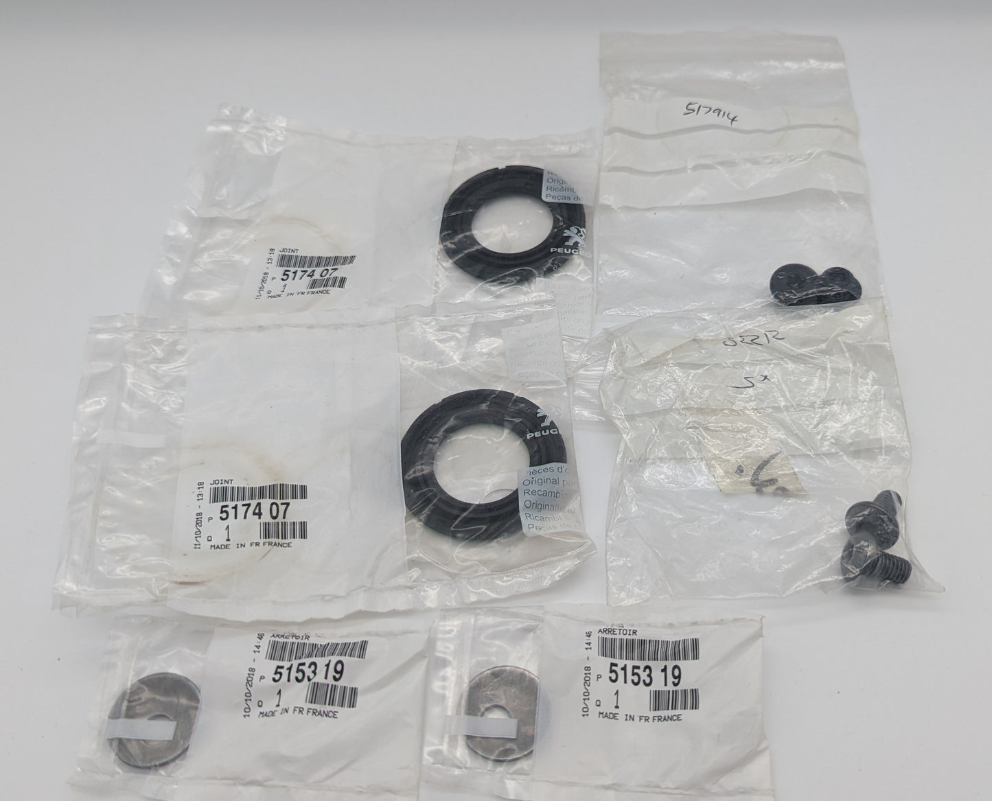 Genuine Citroen AX/106/ GTI Torsion Bar Seal Kit