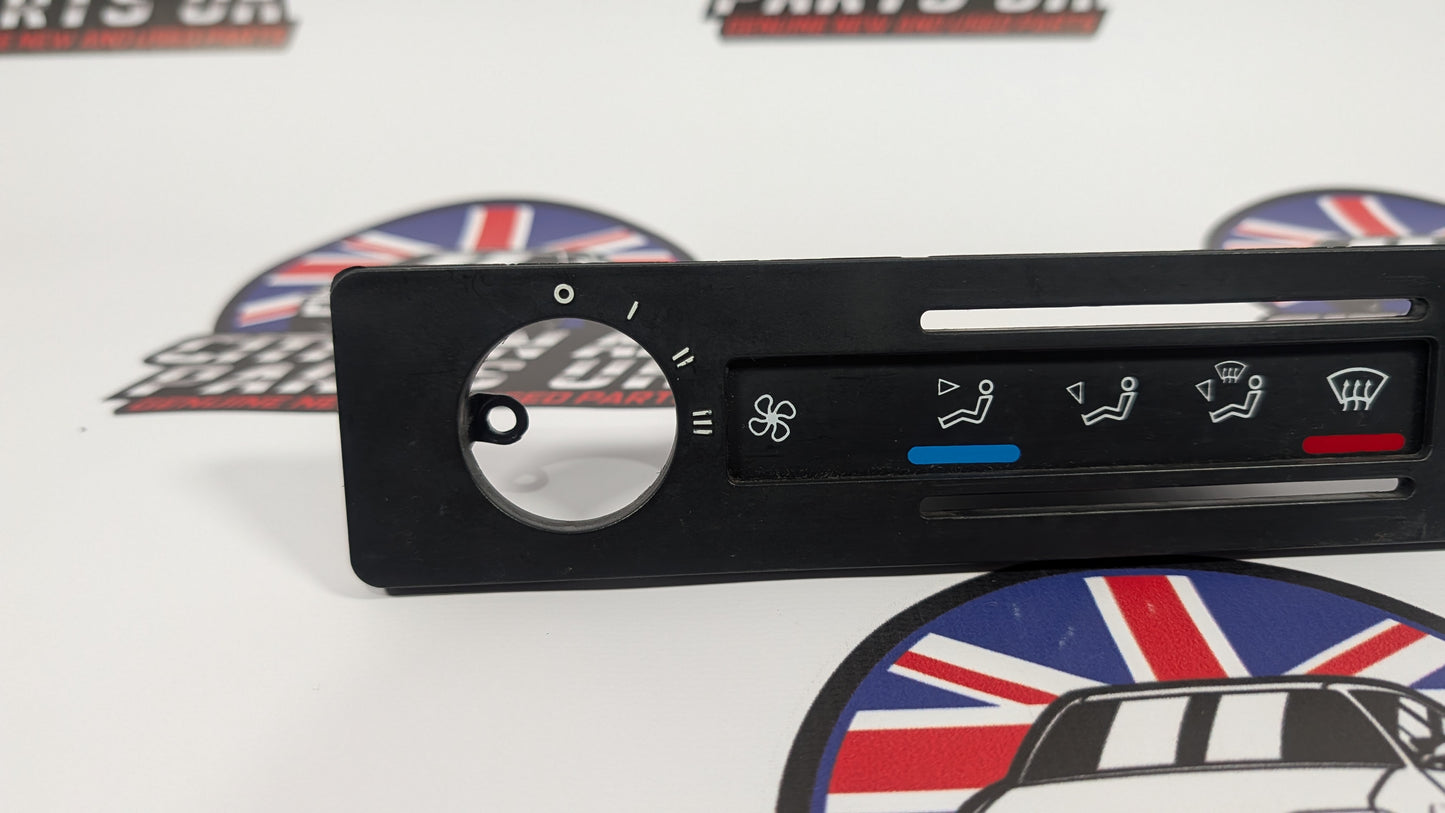 Citroen AX Mk2 Heater Control Fascia Trim