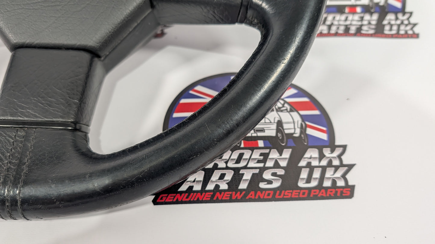 Citroen AX, ZX 16v Leather Steering Wheel