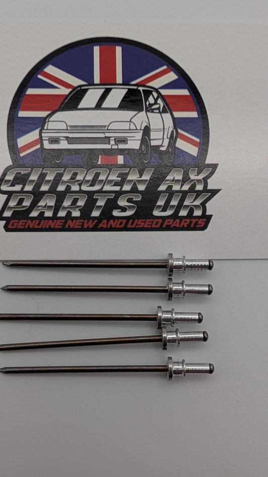 Citroen AX GT, GTi, Sport, Forte Kit Mounting Rivets