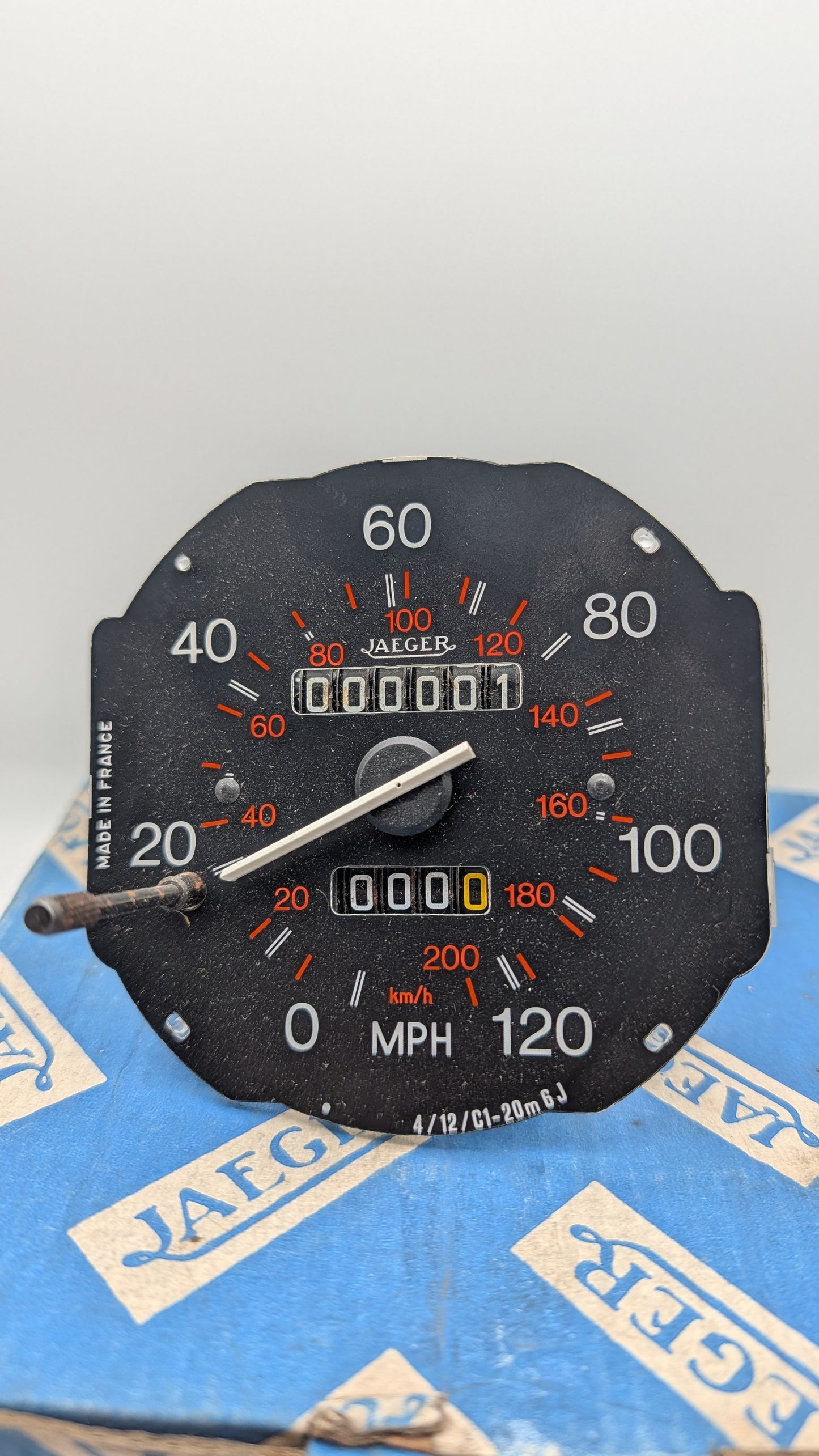 Citroen AX MK I RHD Speedometer Jaeger, 95619425 