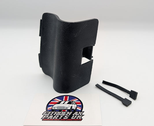 Citroen AX GT Front Tow Eye Cover, Black, Original Texture