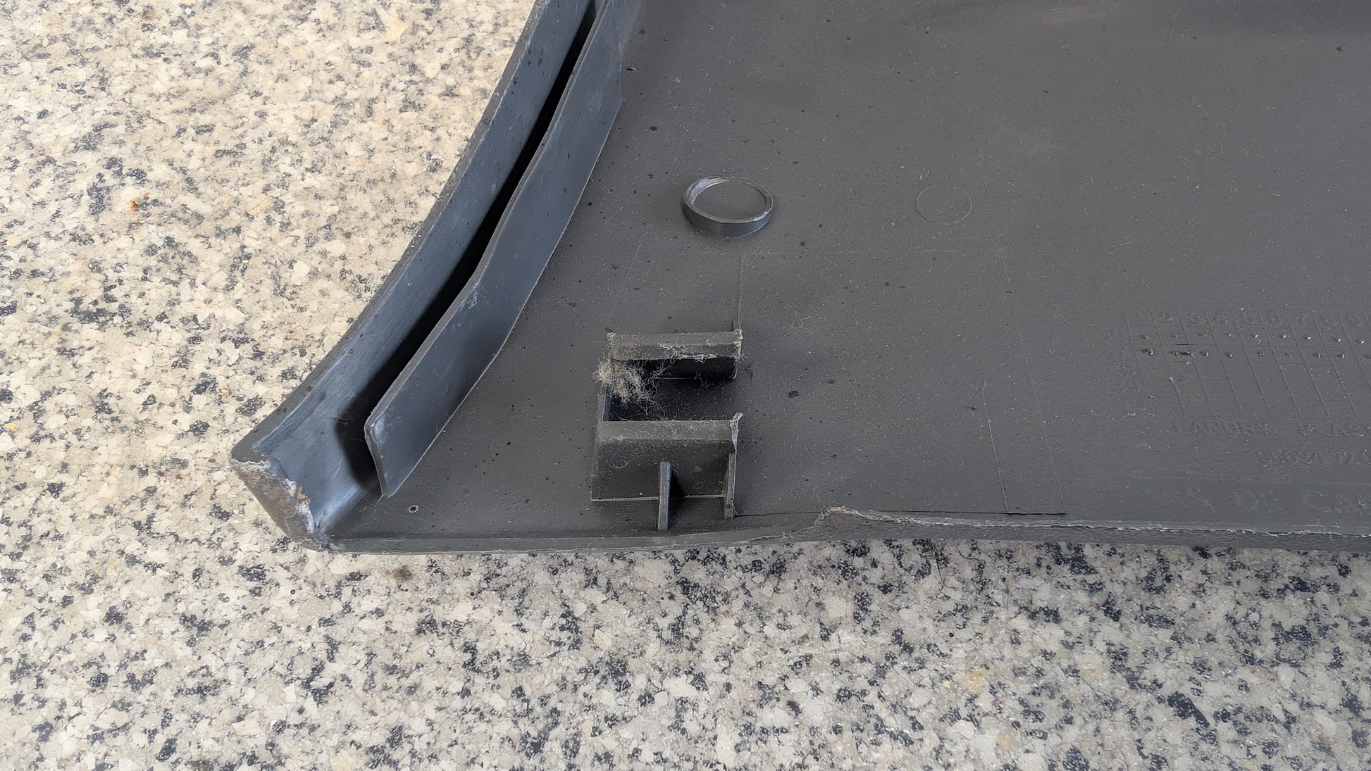 Citroen AX GT Grey DRIVERS Side Lower Rear Quarter