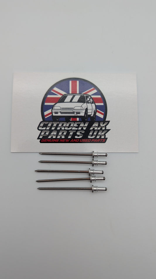 Citroen AX GT, GTi, Sport, Forte Kit Mounting Rivets