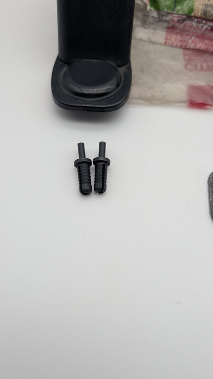 Citroen AX GT, GTi, Sport Rear Spoiler Bracket Set. 95636425, 95638627, 96995439, 874255