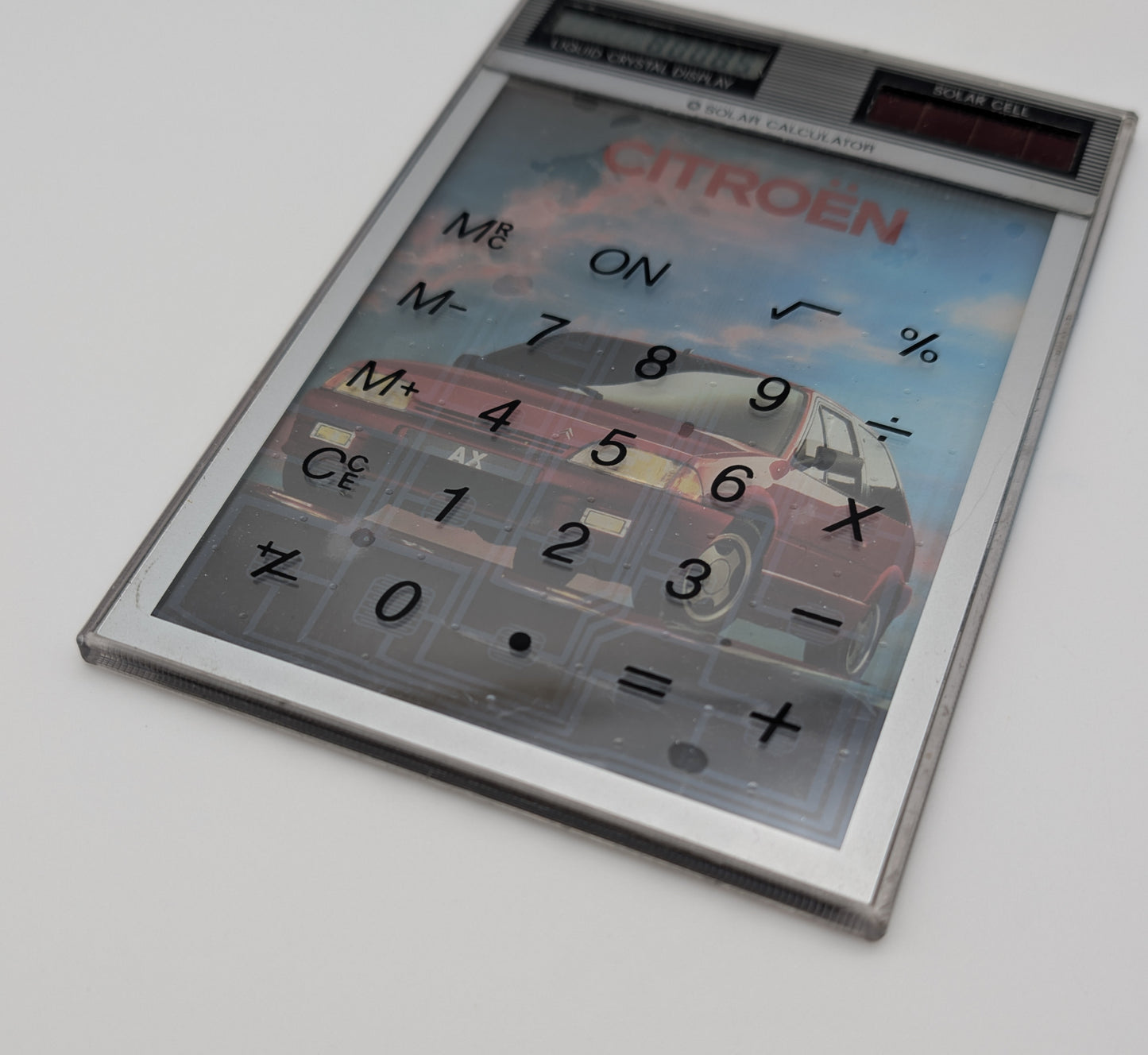 Citroen AX Solar Calculator