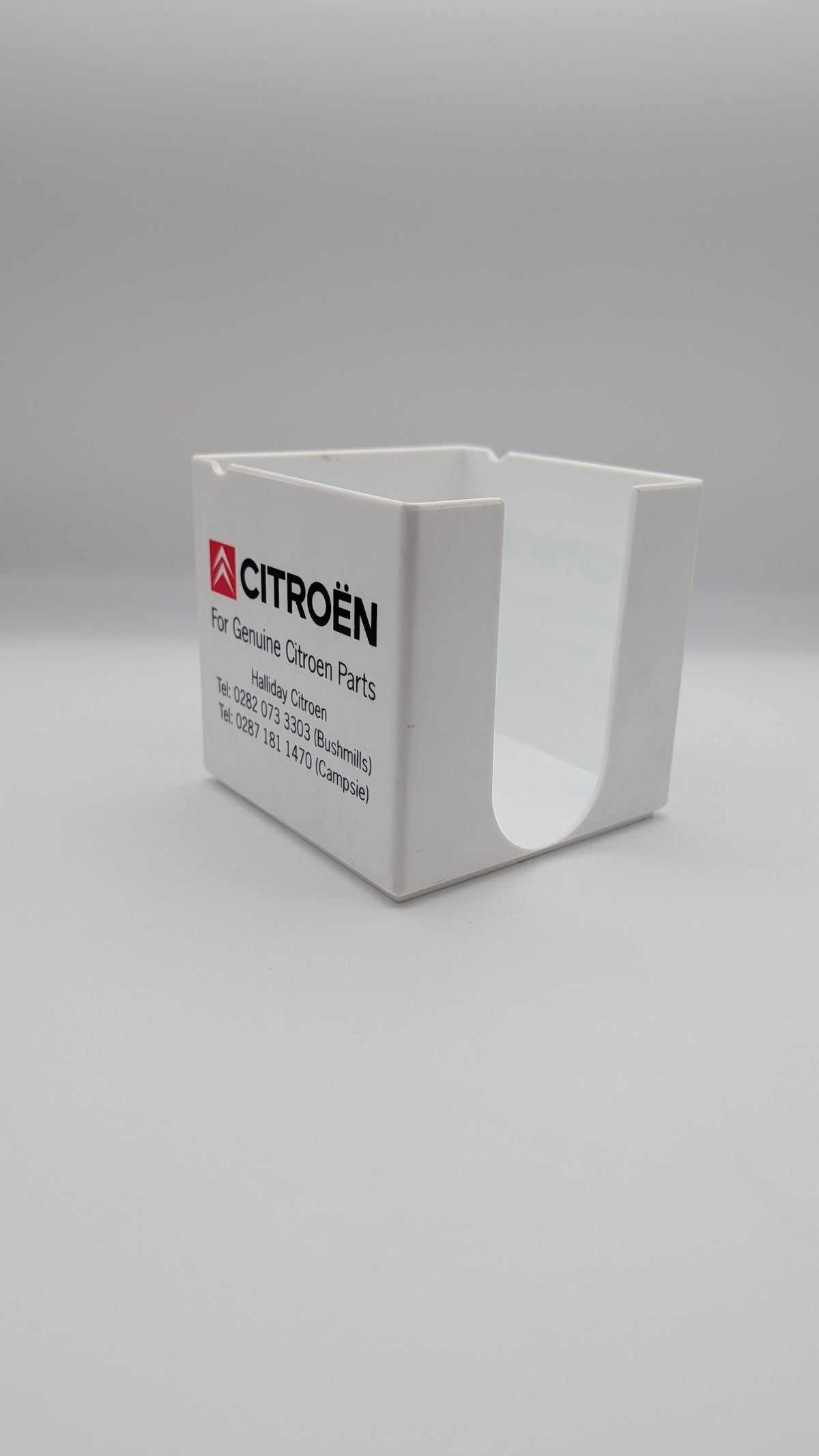 Citroen Main Dealer Post It Note Desktop Holder.