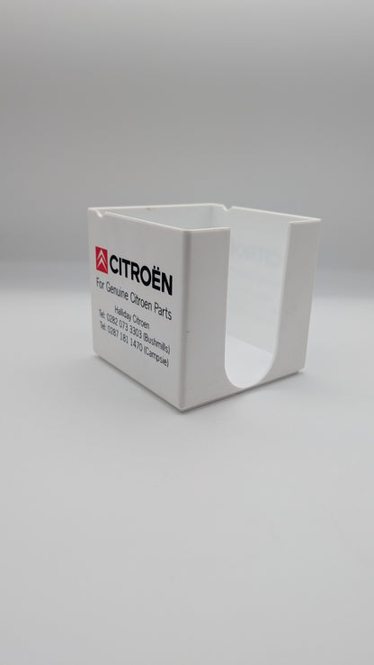 Citroen Main Dealer Post It Note Desktop Holder.