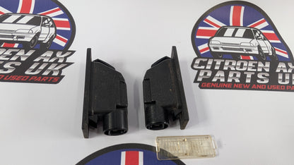 Citroen AX Number Plate Bulb Holders