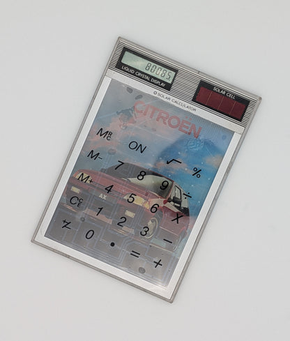 Citroen AX Solar Calculator