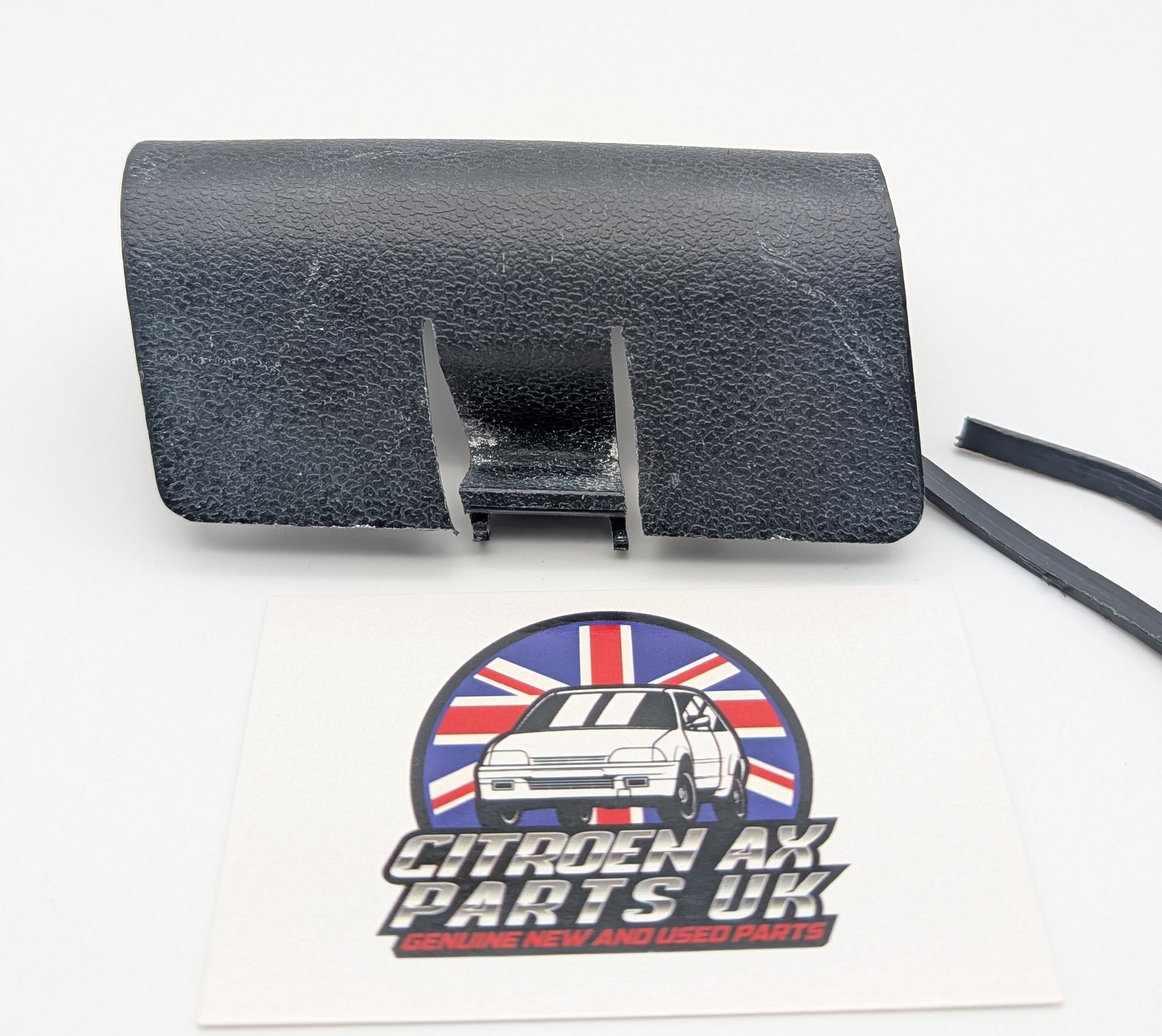 Citroen AX GT Front Tow Eye Cover, Black, Original Texture