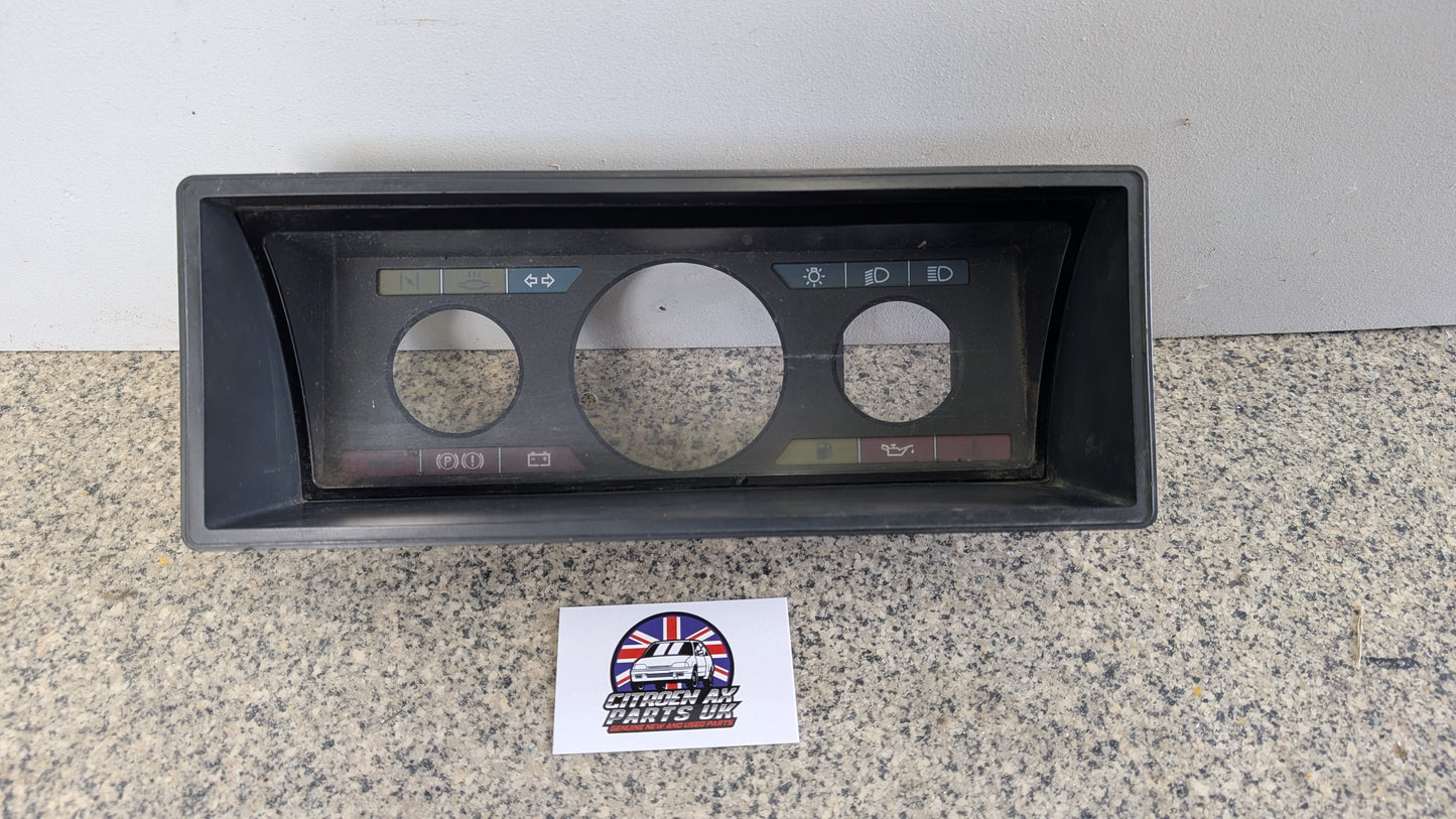 citroen AX mk1 cluster surround