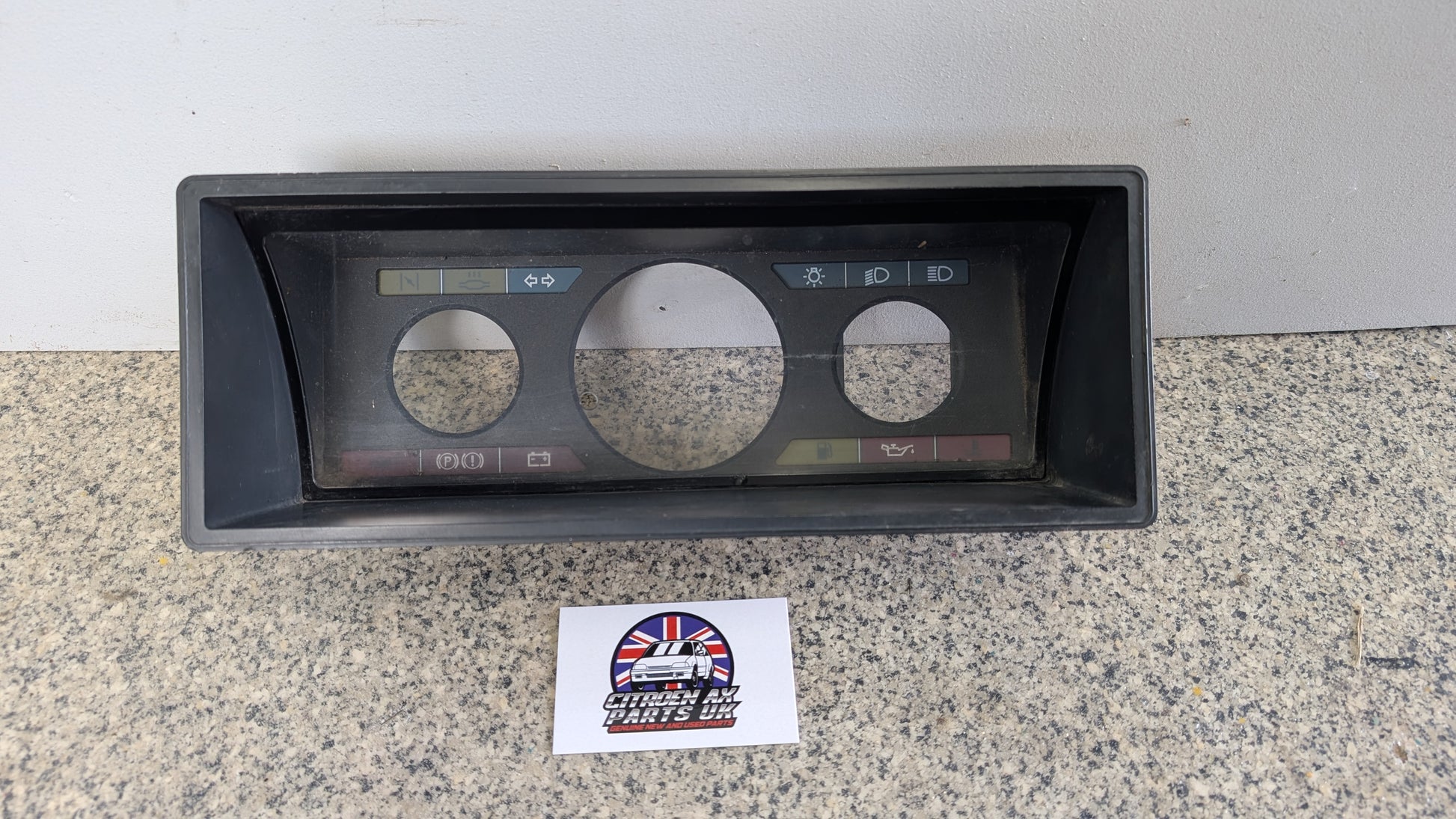 citroen AX mk1 cluster surround
