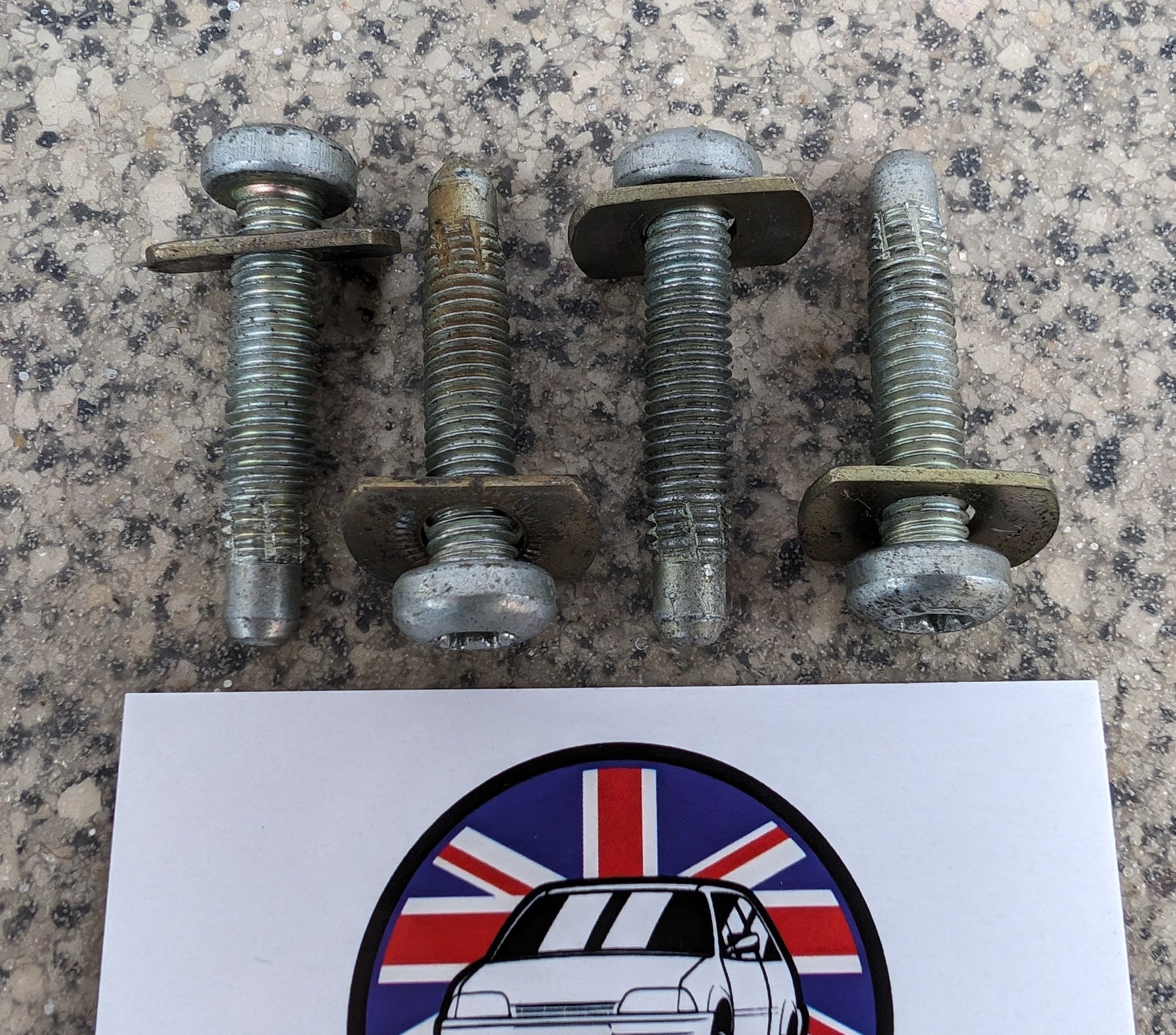 Citroen AX Front Seat Bolts And Washers