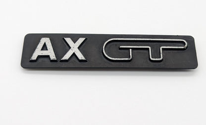 Citroen AX GT Rear Boot Badge, 96 015 121