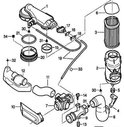 Citroen AX Intake Hot Air Duct/ Pipe , 1425.K5